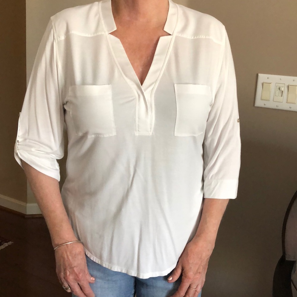 White Calvin shirt